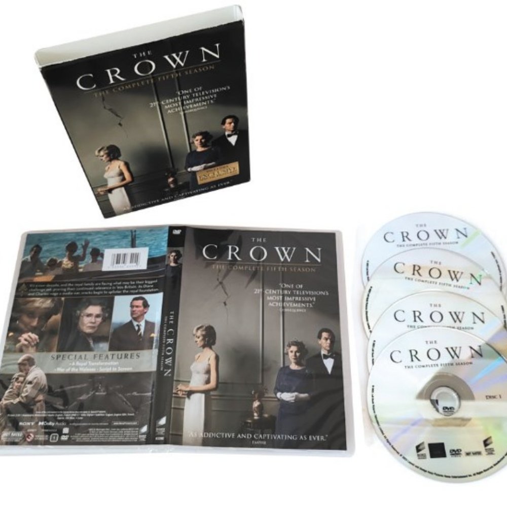 The Crown Season 5 DVD DVD New Sealed USA region 1